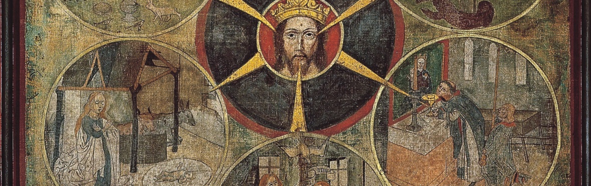 Meditationsbild von Bruder Klaus von Fl&uuml;e (Auschnitt)